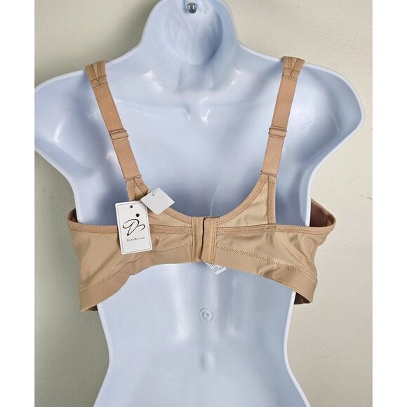 Zero Bound High Impact Sports Bra For Women Full Coverage Size 38D Nude Running - Picture 3 of 10